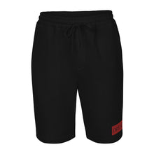 Load image into Gallery viewer, DREAM Red &amp; Black fleece shorts
