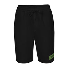 Load image into Gallery viewer, DREAM Green &amp; Black fleece shorts
