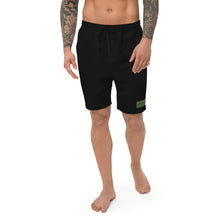 Load image into Gallery viewer, DREAM Green &amp; Black fleece shorts
