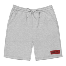 Load image into Gallery viewer, DREAM Red &amp; Black fleece shorts
