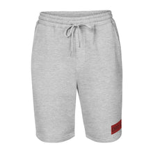 Load image into Gallery viewer, DREAM Red &amp; Black fleece shorts
