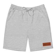 Load image into Gallery viewer, DREAM Orange &amp; Black fleece shorts
