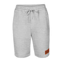 Load image into Gallery viewer, DREAM Orange &amp; Black fleece shorts
