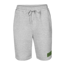 Load image into Gallery viewer, DREAM Green &amp; Black fleece shorts
