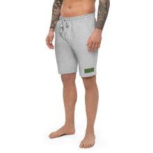 Load image into Gallery viewer, DREAM Green &amp; Black fleece shorts
