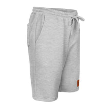 Load image into Gallery viewer, DREAM Orange &amp; Black fleece shorts
