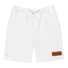 Load image into Gallery viewer, DREAM Orange &amp; Black fleece shorts
