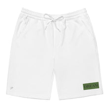 Load image into Gallery viewer, DREAM Green &amp; Black fleece shorts
