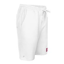 Load image into Gallery viewer, DREAM Pink &amp; White fleece shorts
