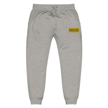 Load image into Gallery viewer, Dream Gold &amp; Black Unisex fleece sweatpants
