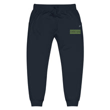 Load image into Gallery viewer, DREAM Green &amp; Black Unisex fleece sweatpants
