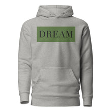 Load image into Gallery viewer, DREAM Green &amp; Black Unisex Hoodie
