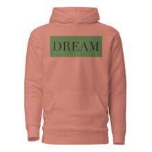 Load image into Gallery viewer, DREAM Green &amp; Black Unisex Hoodie
