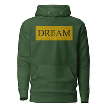 Load image into Gallery viewer, DREAM Gold &amp; Black Unisex Hoodie
