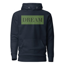 Load image into Gallery viewer, DREAM Green &amp; Black Unisex Hoodie
