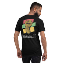 Load image into Gallery viewer, Black Power Unisex t-shirt Inside Label
