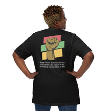 Load image into Gallery viewer, Black Power Unisex t-shirt Inside Label
