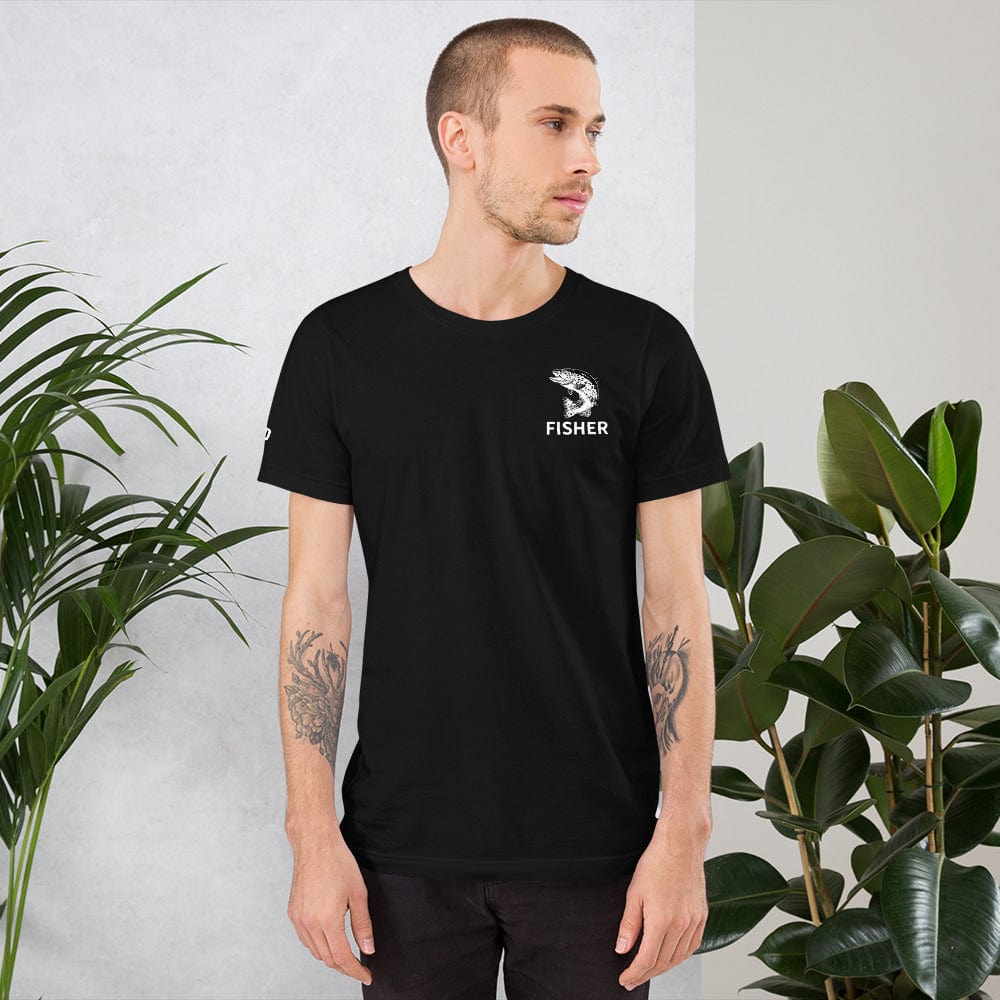 FISHER Unisex t-shirt Inside Label