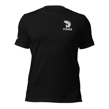 Load image into Gallery viewer, FISHER Unisex t-shirt Inside Label
